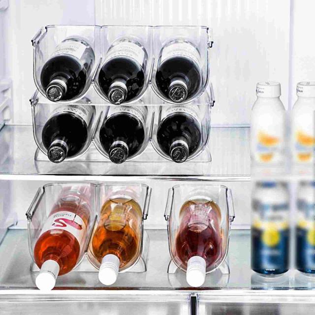 ワインボトル ホルダー 2つセット 楽天市場】【2個セット】ワインラック クリア 1本用 2本用 3本用